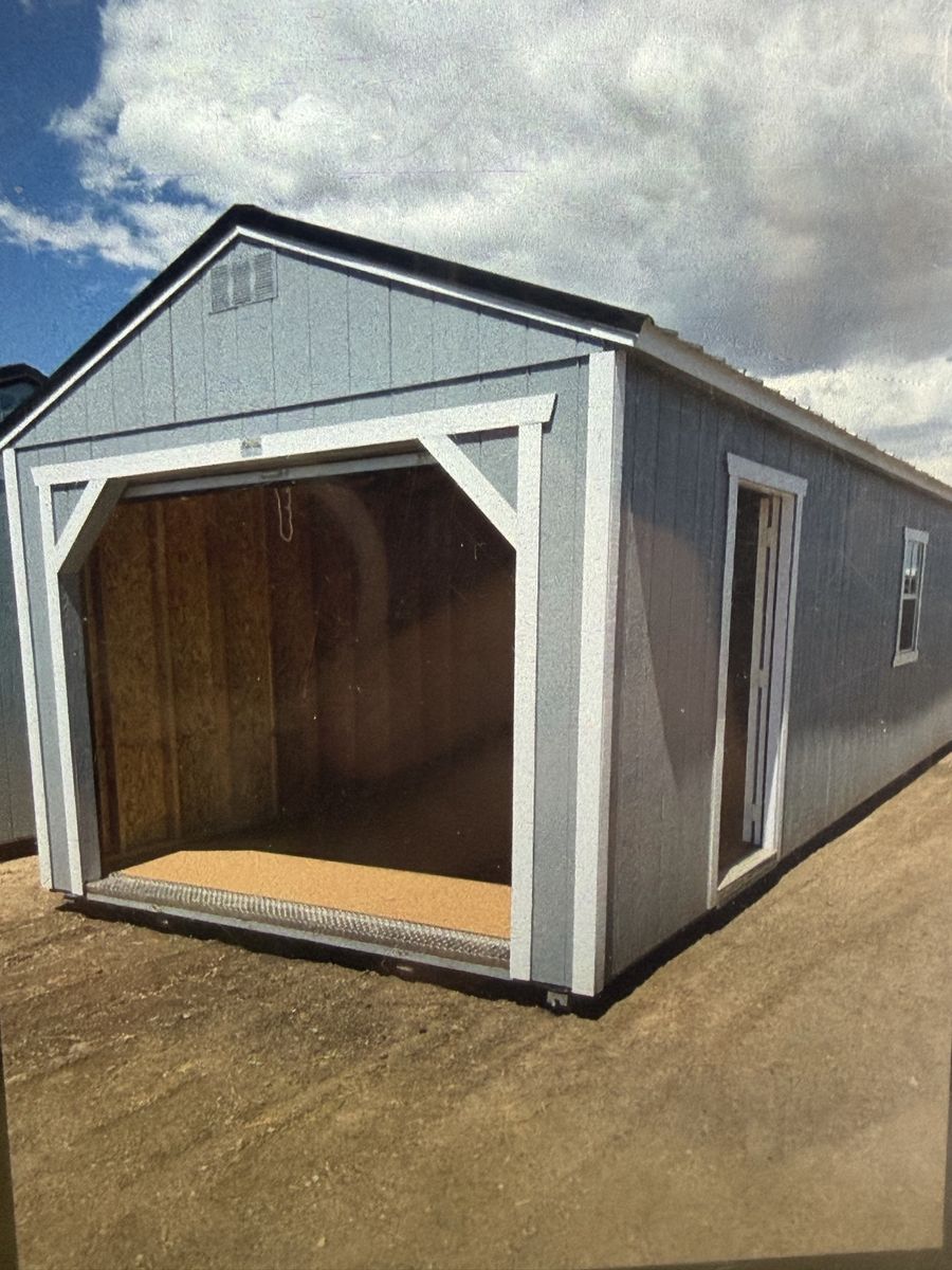 12 x 28 garage storage shed