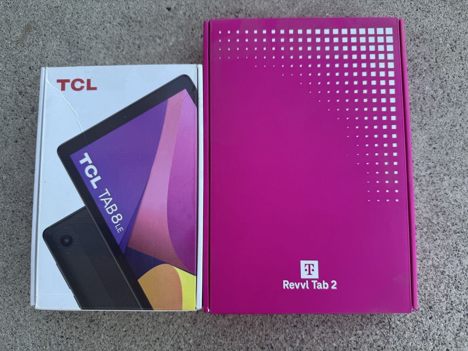 T-Mobile Revvl Tab 2  10 inch Android Tablet 64 Gb , TCL TAB 8 LE 32GB Storage
