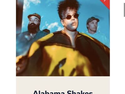 Alabama Shakes - 2 GA Tickets - Red Butte Garden 7/29