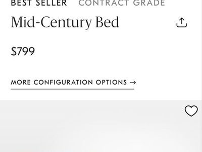 West Elm Kids Twin Bed