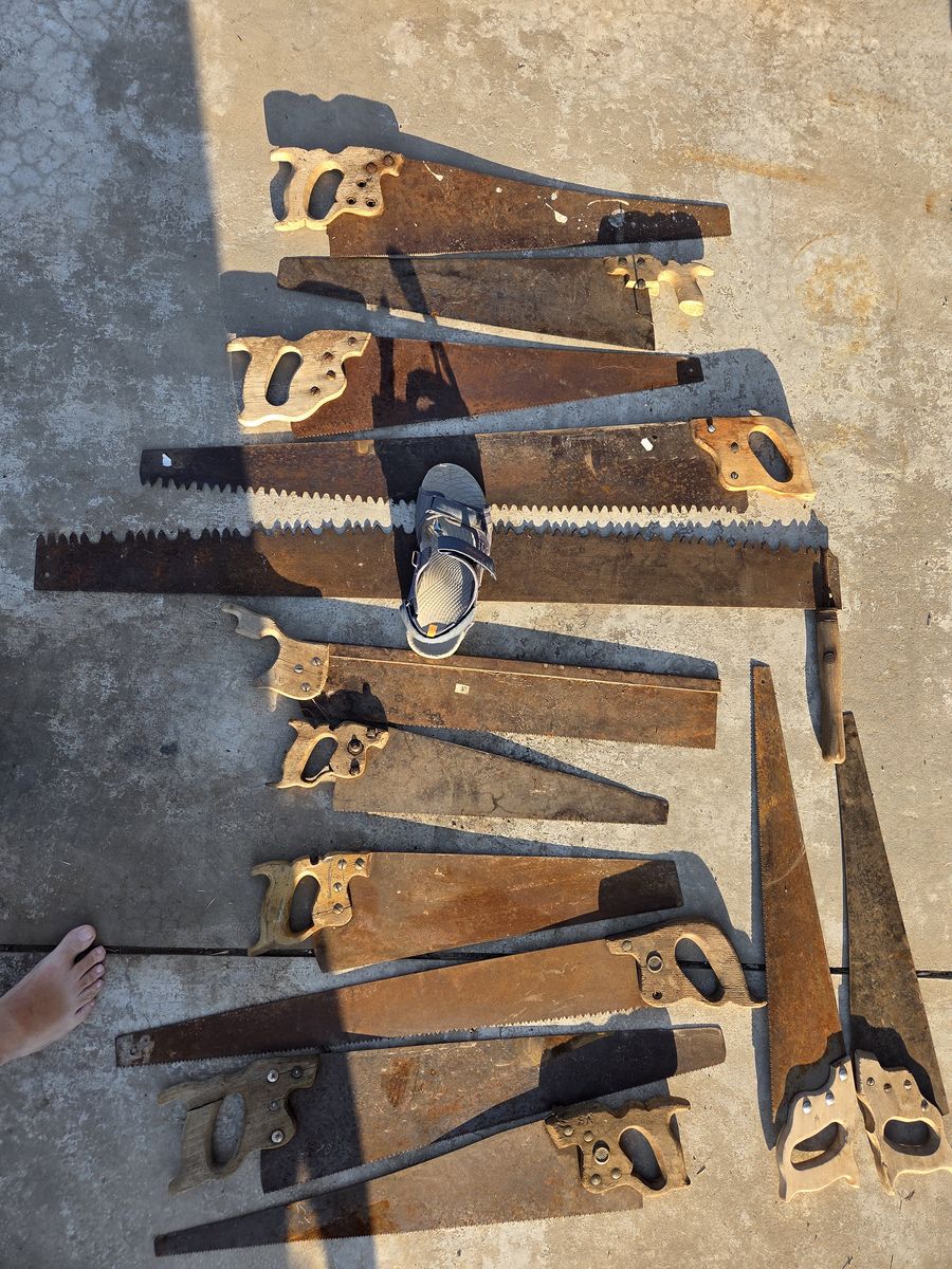 Antique Hand Saws - some DISSTON name