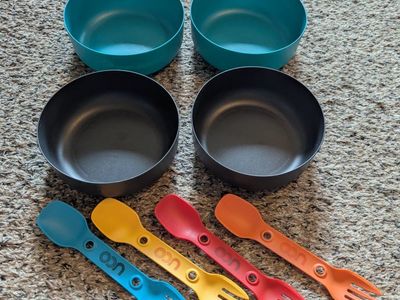 Sea to Simmit amd UCO lightweight dinnerwear kit for hiking backpacking camping