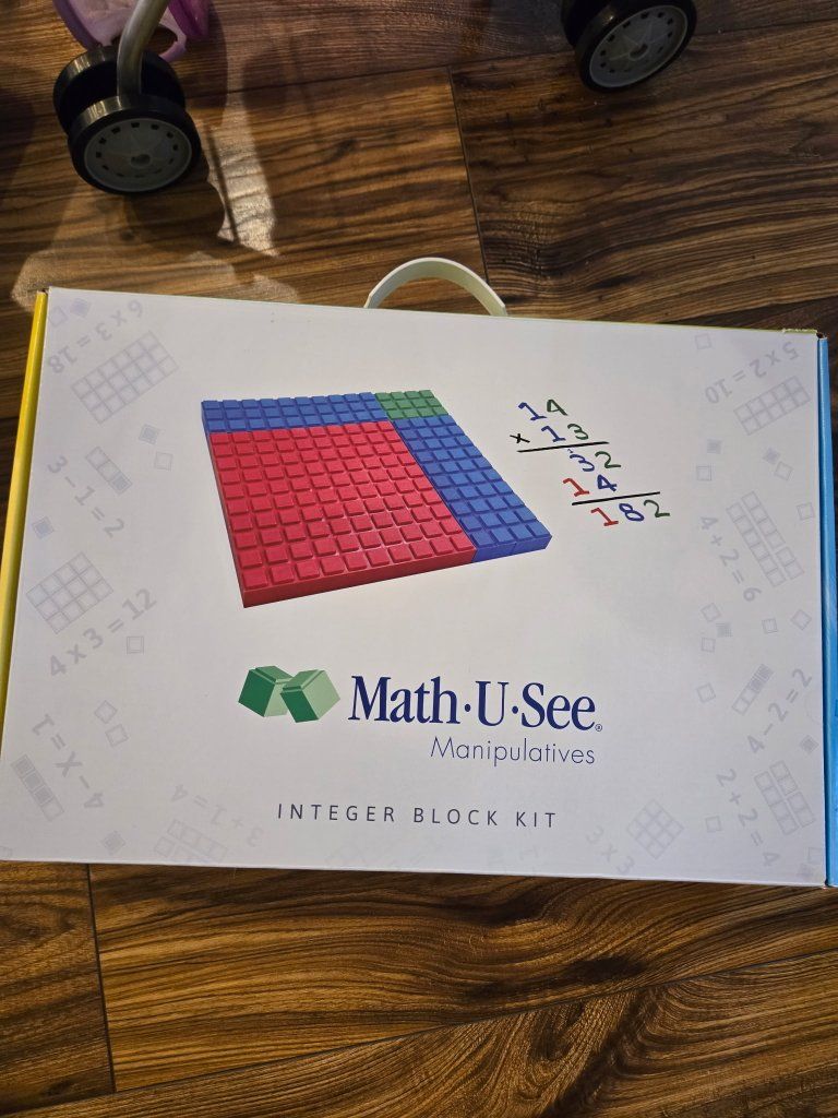 Math-U-See Manipulatives Integer Block Kit - Educational Math Tool for All Ages