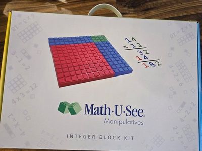 Math-U-See Manipulatives Integer Block Kit - Educational Math Tool for All Ages