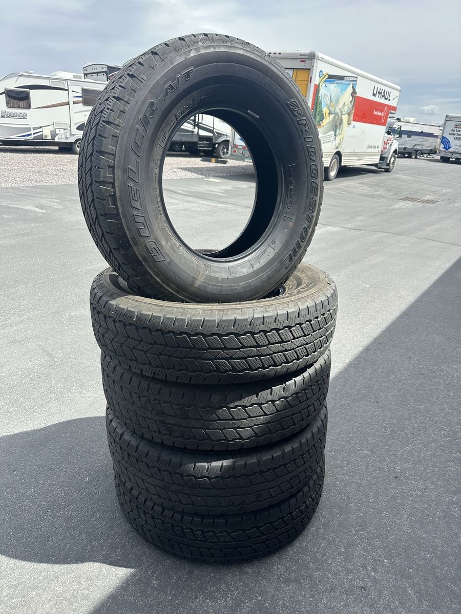 5 Bridgestone Duellers Tires
