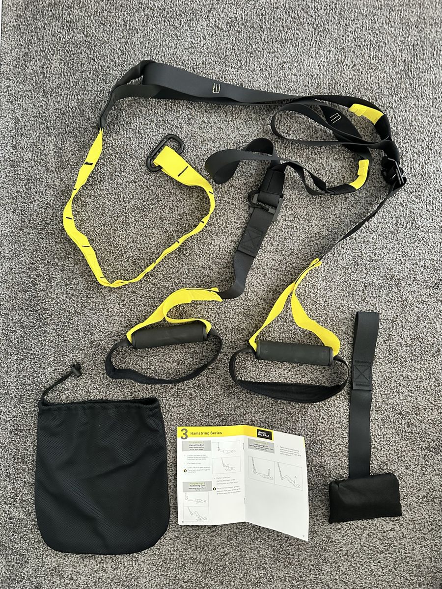 Suspension Trainer, At Home, Portable Gym Workout, For Strength Training, Full Body Exercise Equipment