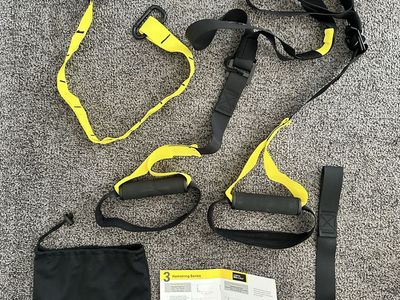 Suspension Trainer, At Home, Portable Gym Workout, For Strength Training, Full Body Exercise Equipment
