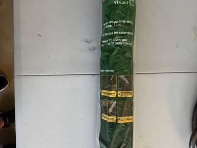 Vigoro WeedBlock Film for Landscaping, 3 ft x 50 ft - Ideal for Gardens, Shrubs, & Flower Beds