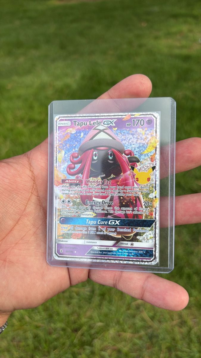 Pokemon Tapu Lele GX Full Art SM30 Black Star Promo Ultra Rare Holo Trading Card