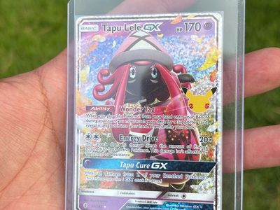 Pokemon Tapu Lele GX Full Art SM30 Black Star Promo Ultra Rare Holo Trading Card