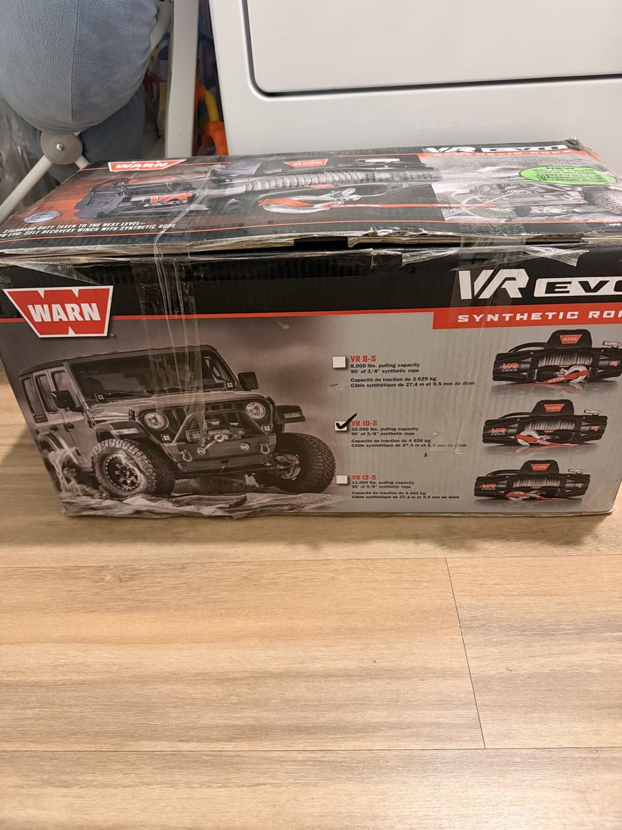 Winch warn vr Evo 10 s 