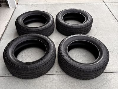 4 Tires - Bridgestone Dueler A/T 275/65R20 Miles