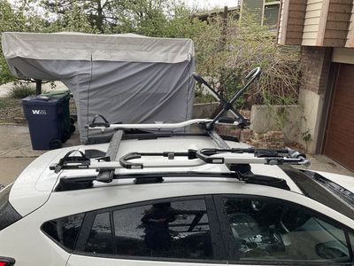 Thule roof rack & bike racks