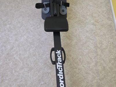 NordicTrack RW200 Rower SpaceSaver Folding Exercise Machine - Used, Magnetic Resistance