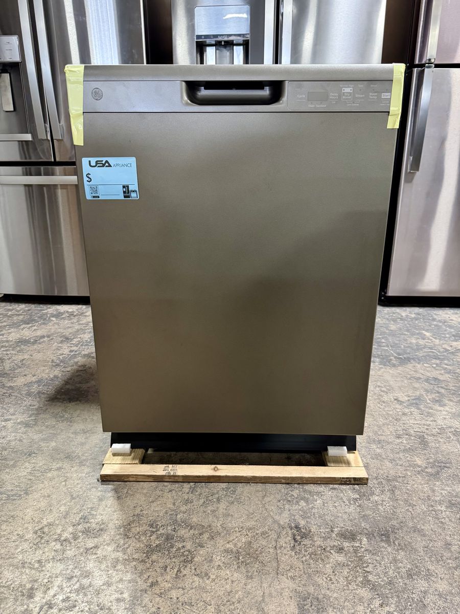 GE FULL CONSOLE DISHWASHER IN SLATE