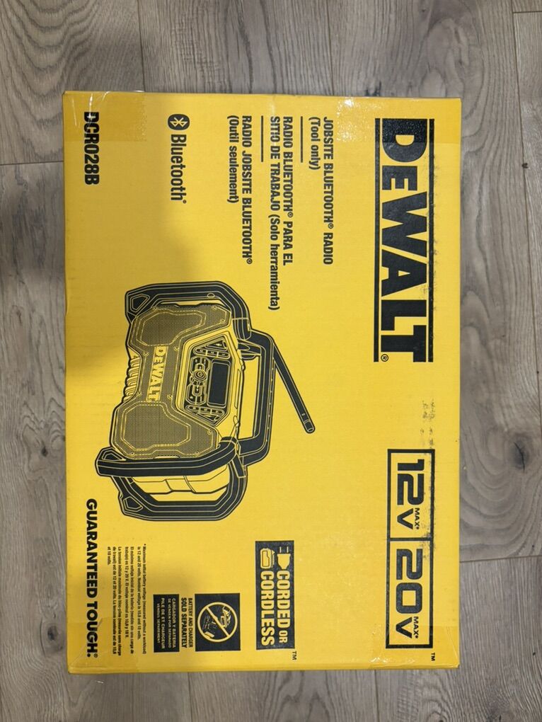 Dewalt 20v Bluetooth Radio