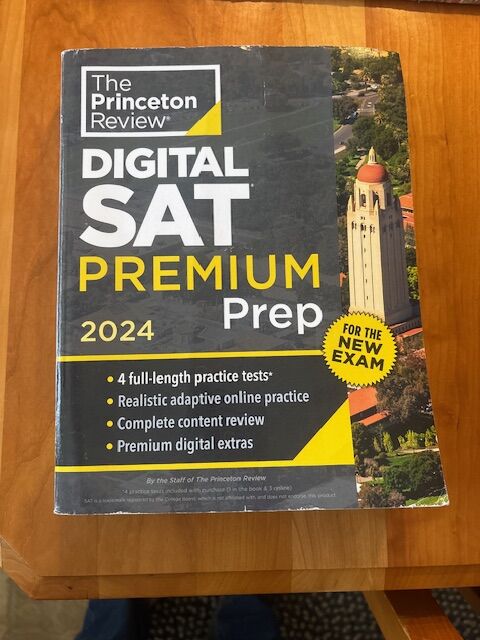 The Princeton Review - Digital SAT Premium Prep 2024 book