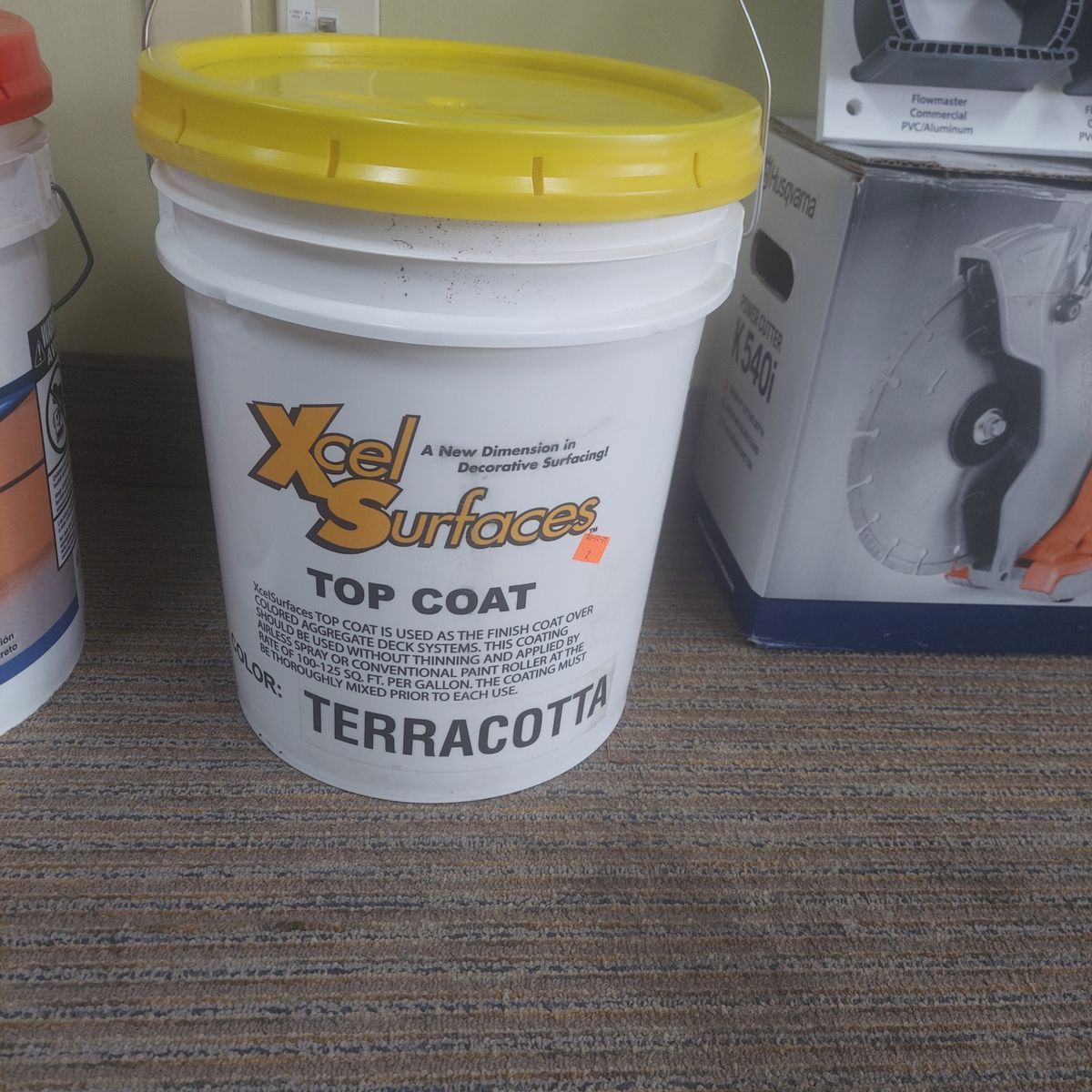 XCEL SURFACES – TOP COAT (TERRACOTTA)