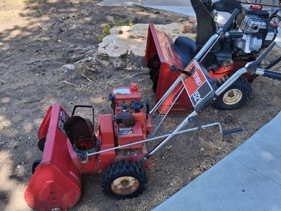 2 Toro Snowblowers