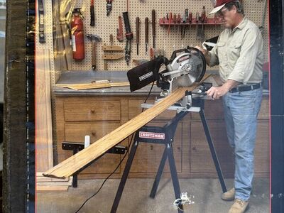 Craftsman Universal Work Stand for a miter saw.