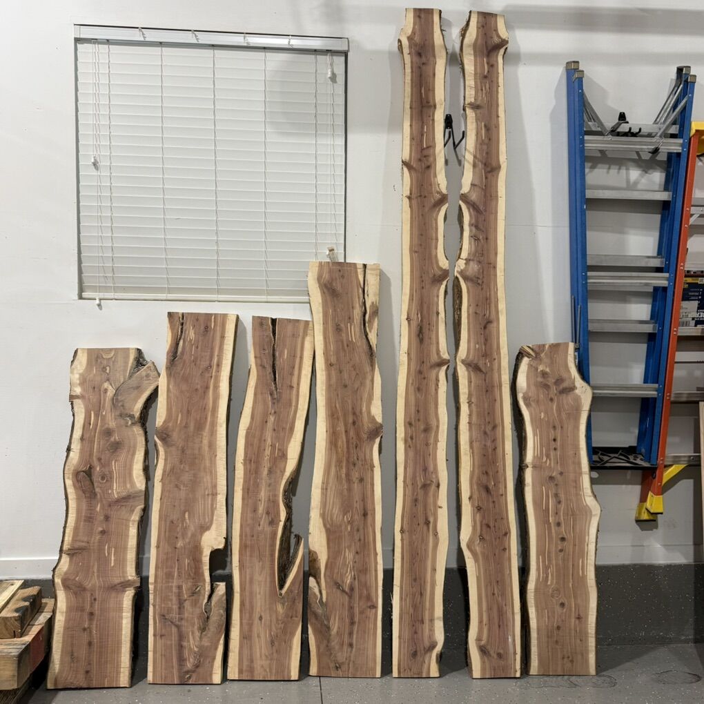 Aromatic Red Cedar Slabs