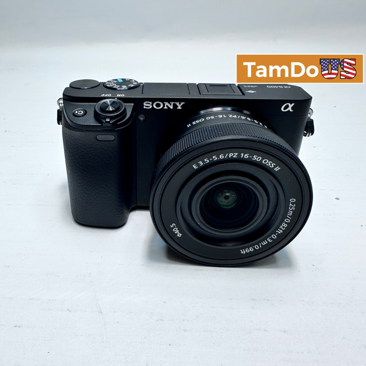 Sony Alpha a6400 Mirrorless Camera with 16-50mm f/3.5-5.6 OSS II Lens Kit