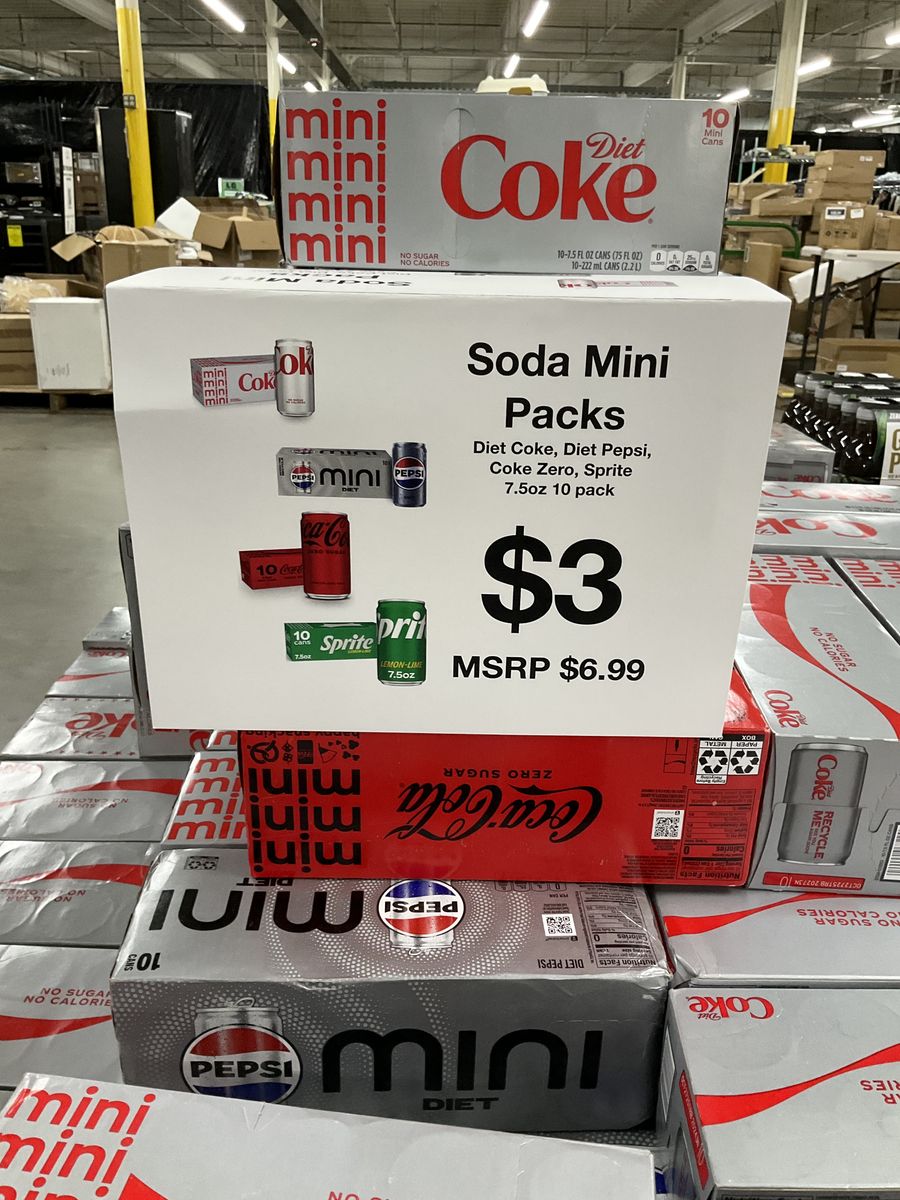 Soda Mini Packs