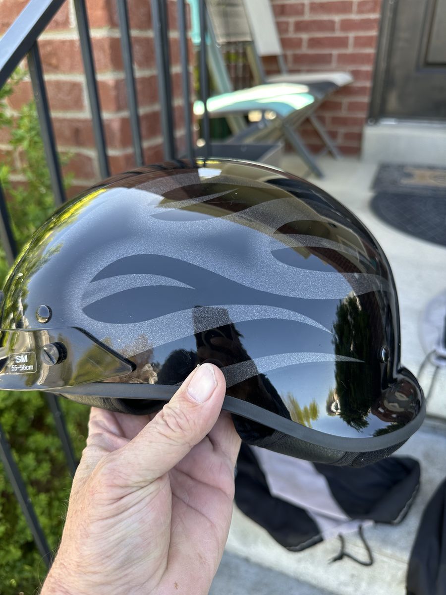Harley Davidson 1/2 Small Helment