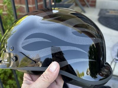 Harley Davidson 1/2 Small Helment
