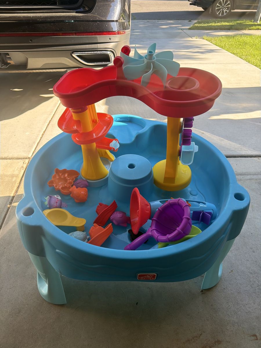 Step2 Spill & Splash Seaway Water Table w/ Accessories - Outdoor Kids Play Toy $25