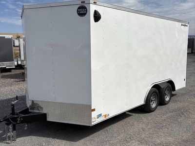 8.5x16 Wells Cargo FastTrac Enclosed Cargo Trailer - 7'0" Interior - 7K GVWR -