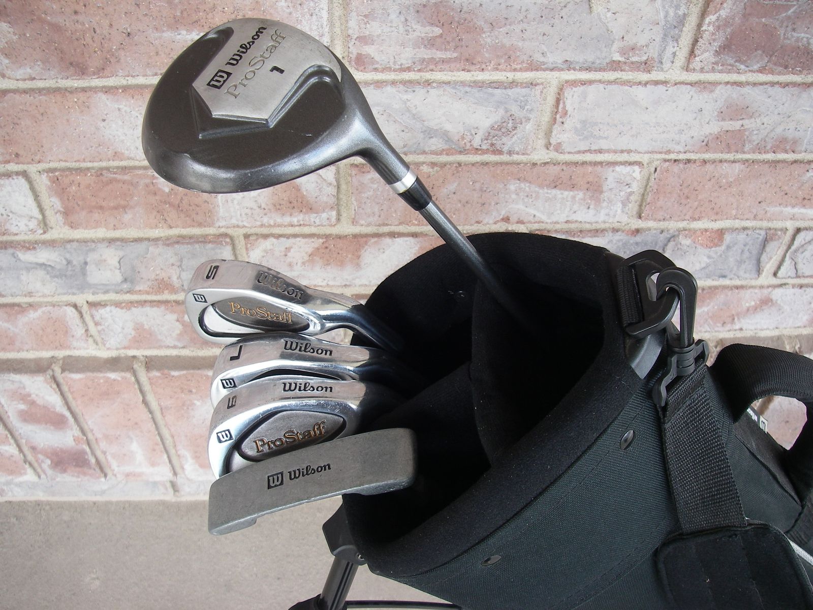 53”-56” WILSON PRO STAFF Junior Golf Clubs Set, Graphite, w/ Stand Bag, JR, RH