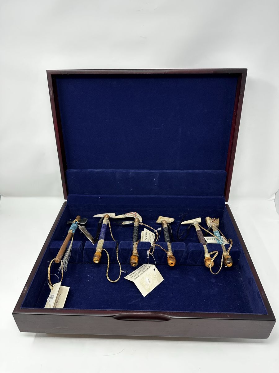 Native American Artifact Reproduction Set w/ Case