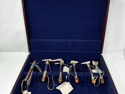 Native American Artifact Reproduction Set w/ Case