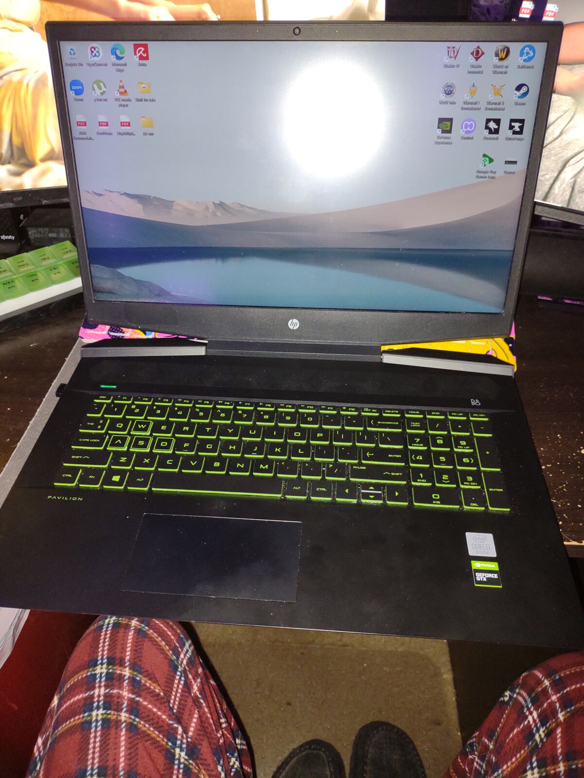 HP 17.5  Pavilion gaming laptop