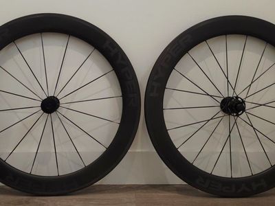Lun HYPER R65 Carbon Wheelset 700c Rim Brake Tubeless Ceramic NOS