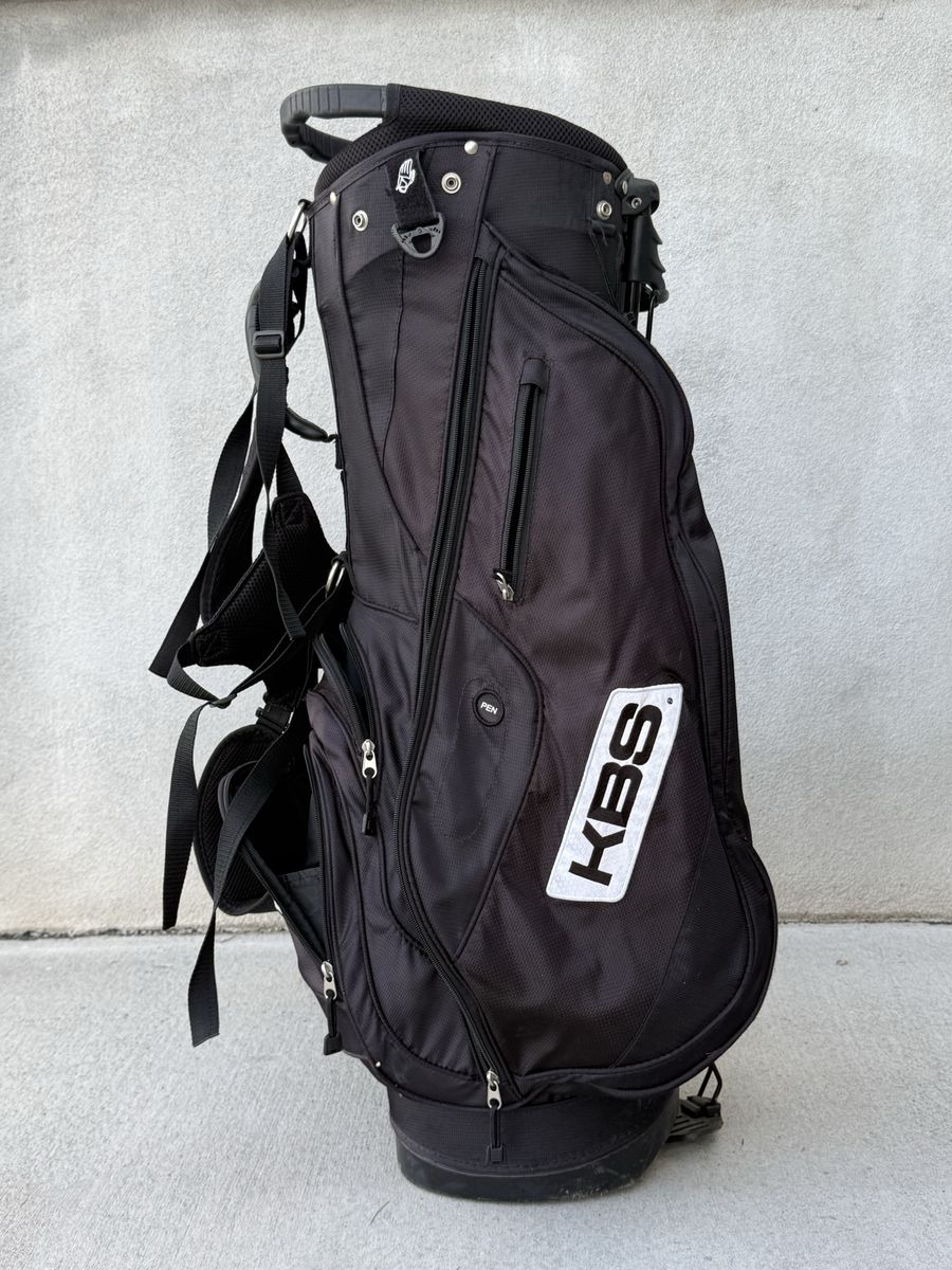 KBS Black Golf Stand Bag Carry Bag