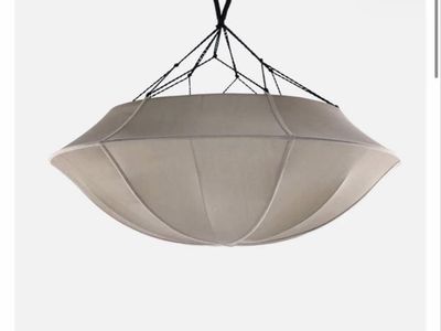 "Umbrella" Lampshade in Cashmere Color Silk