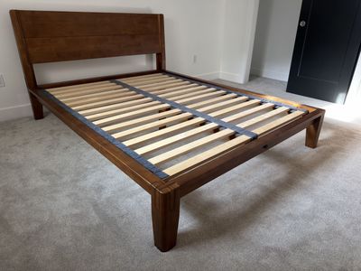 Thuma Queen Bed Frame Walnut