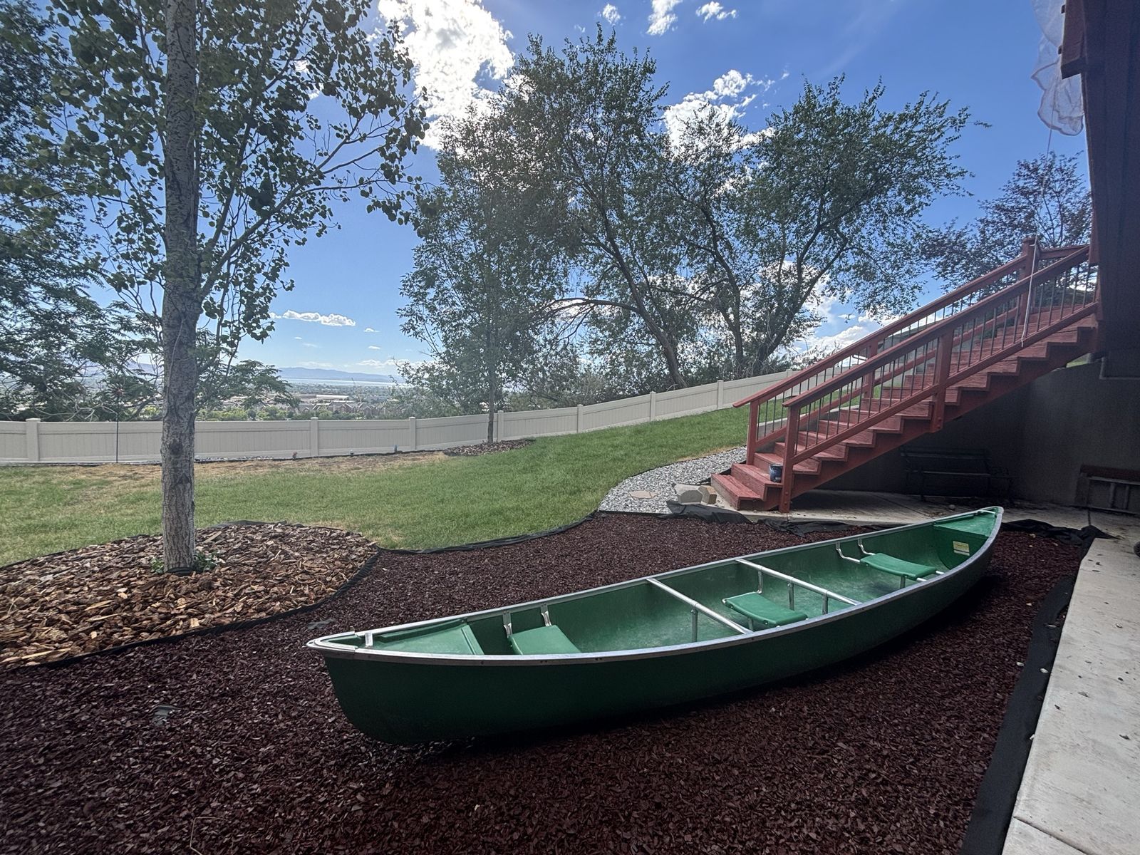 Coleman 17 foot canoe