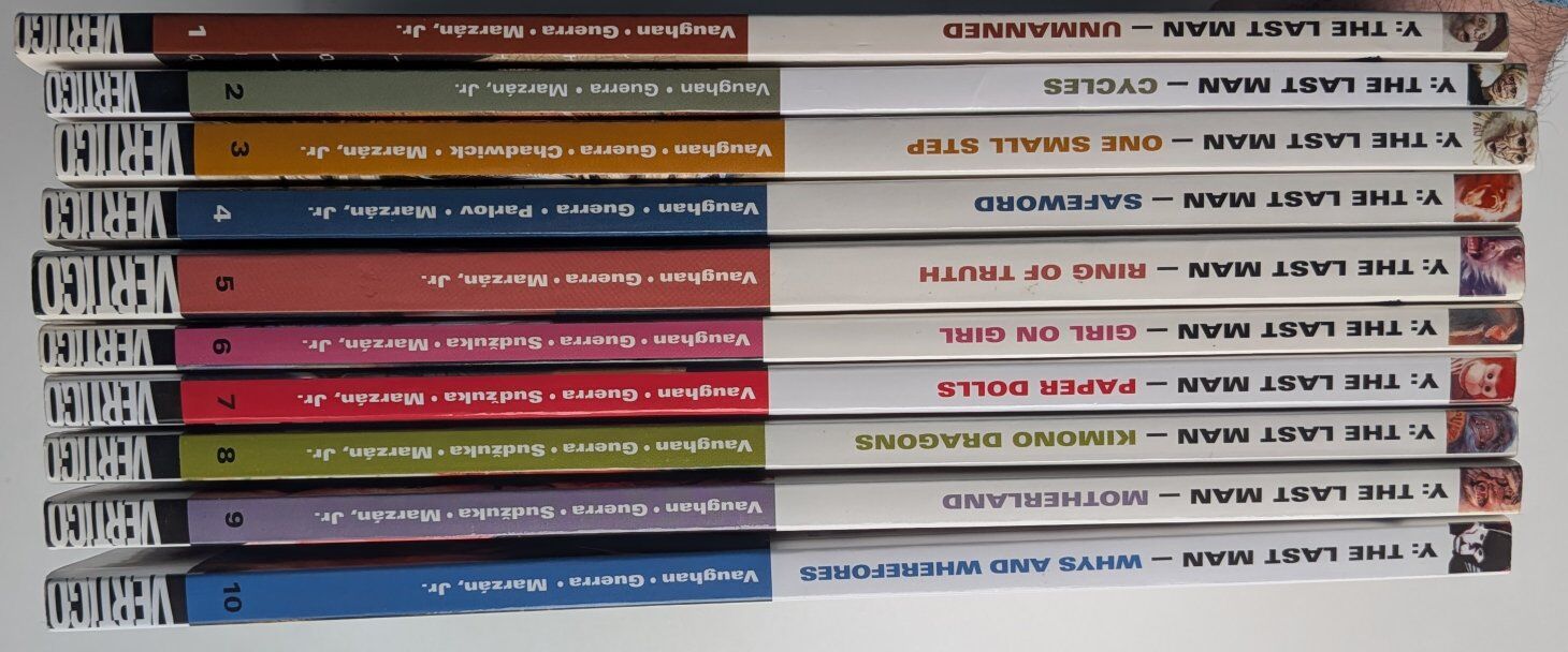 Y The Last Man Vol 1-10 TPB complete set