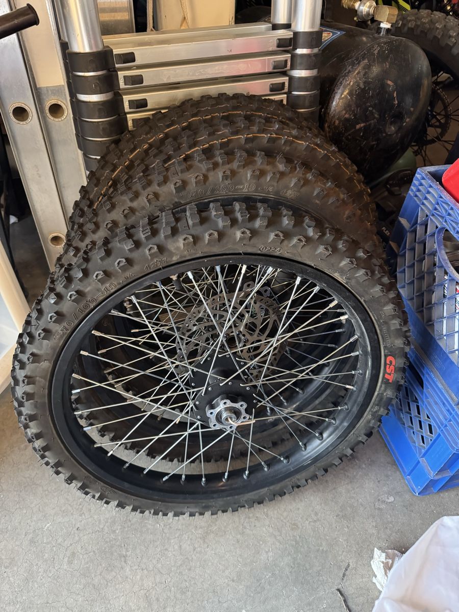 CST 70/100-19 Surron Light Bee eBike Tires and Wheels