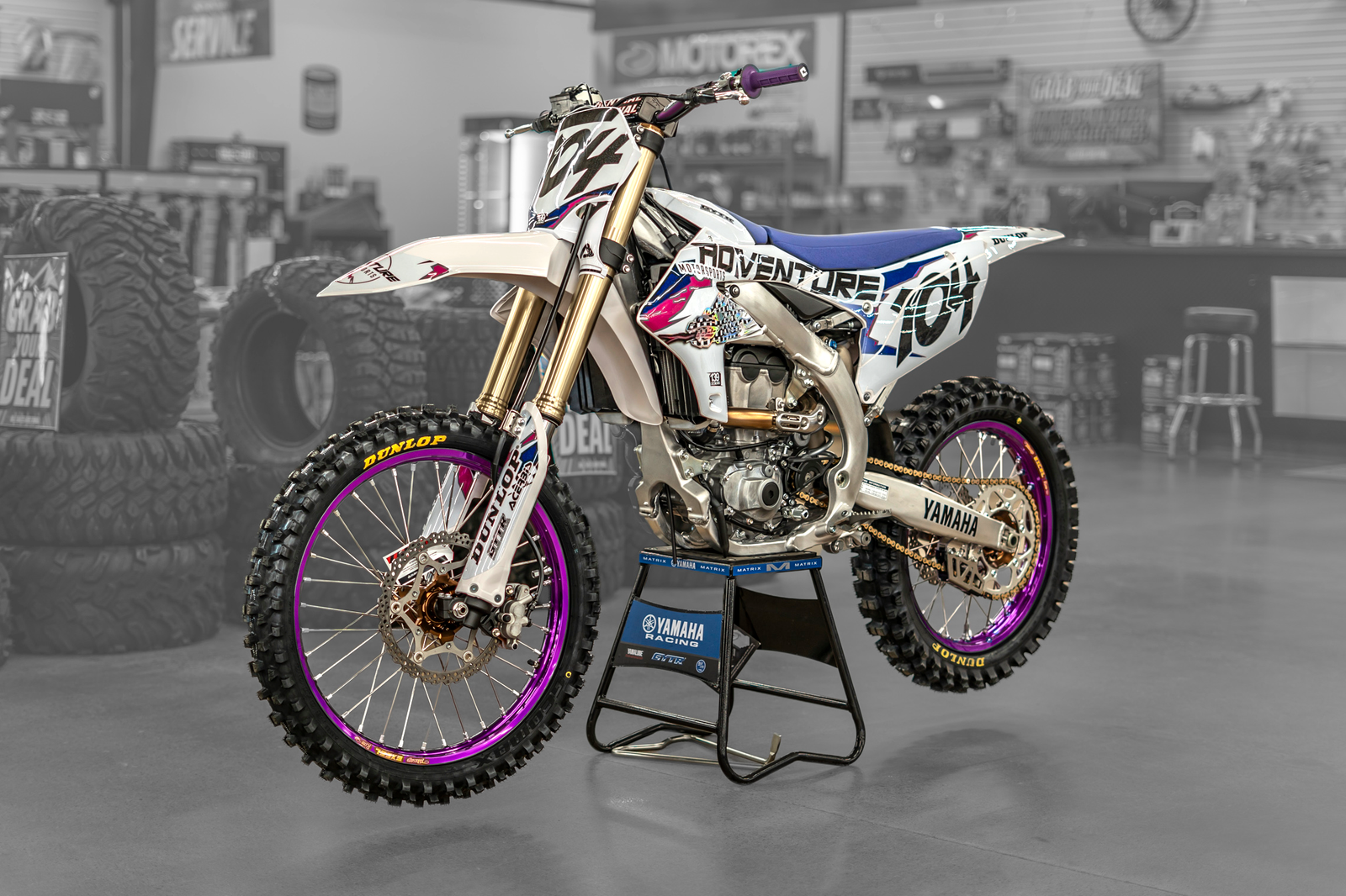 2026 Yamaha 250F 70th Anniversary Edition Custom Purple