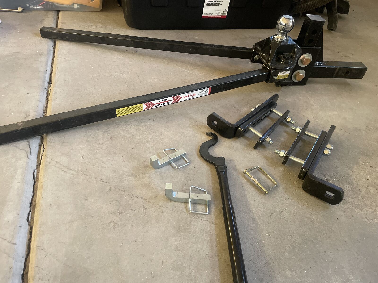 4 point sway control equalizer