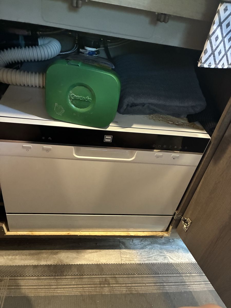 Countertop dishwasher.