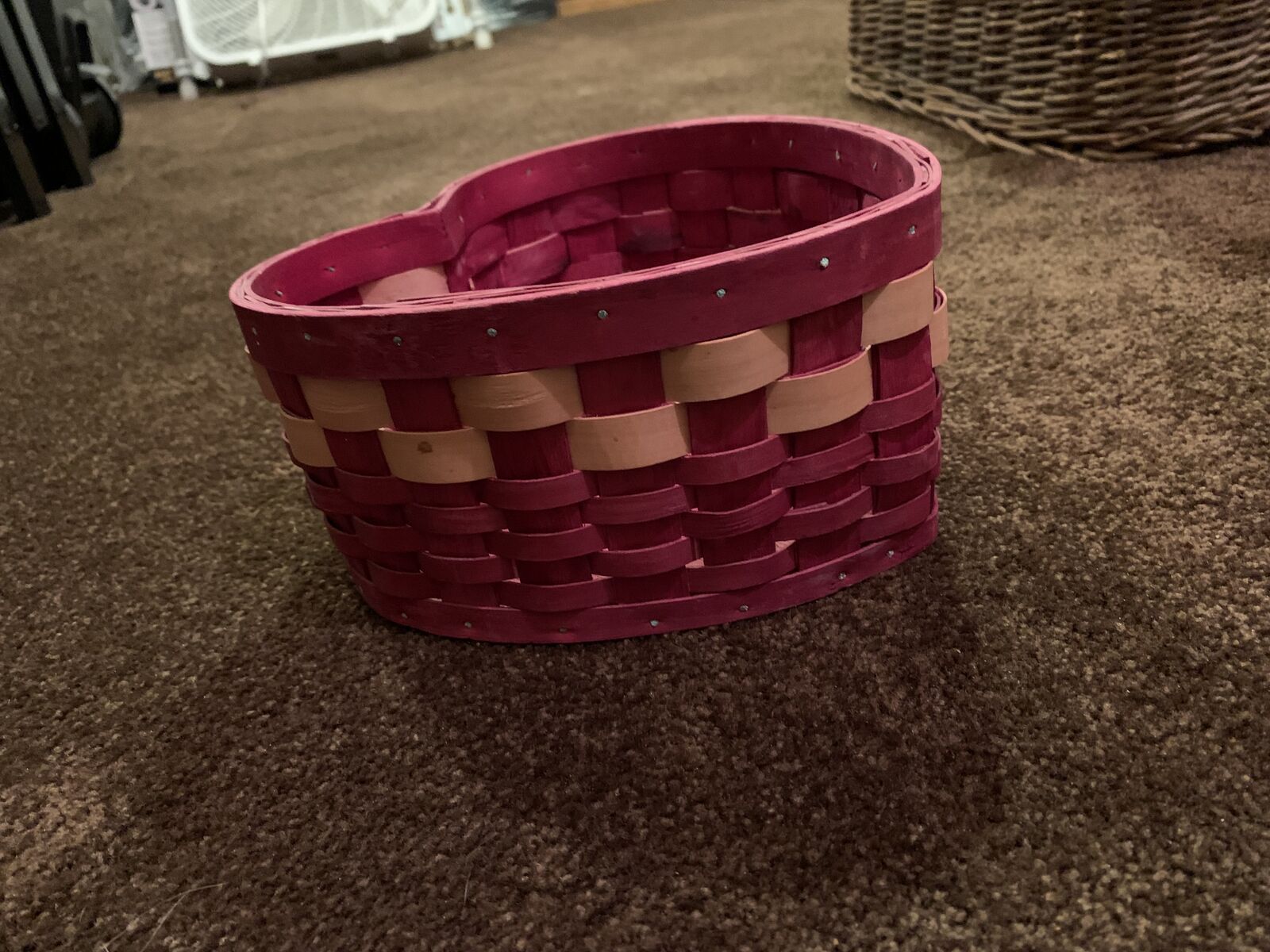 Heart-shaped Woven Basket