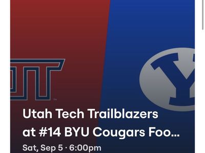BYU vs Utah Tech Football Tickets