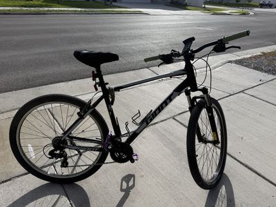 Giant ATX Adult Mountain Bike - Black and Silver