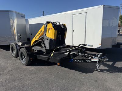 NEW HOLLAND C314 Mini Skid + 12’ LOAD TRAIL TILT TRAILER RENTAL