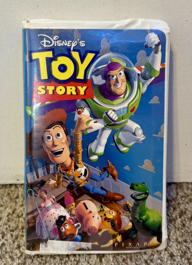Vintage Original Disney's & Pixars Toy Story VHS